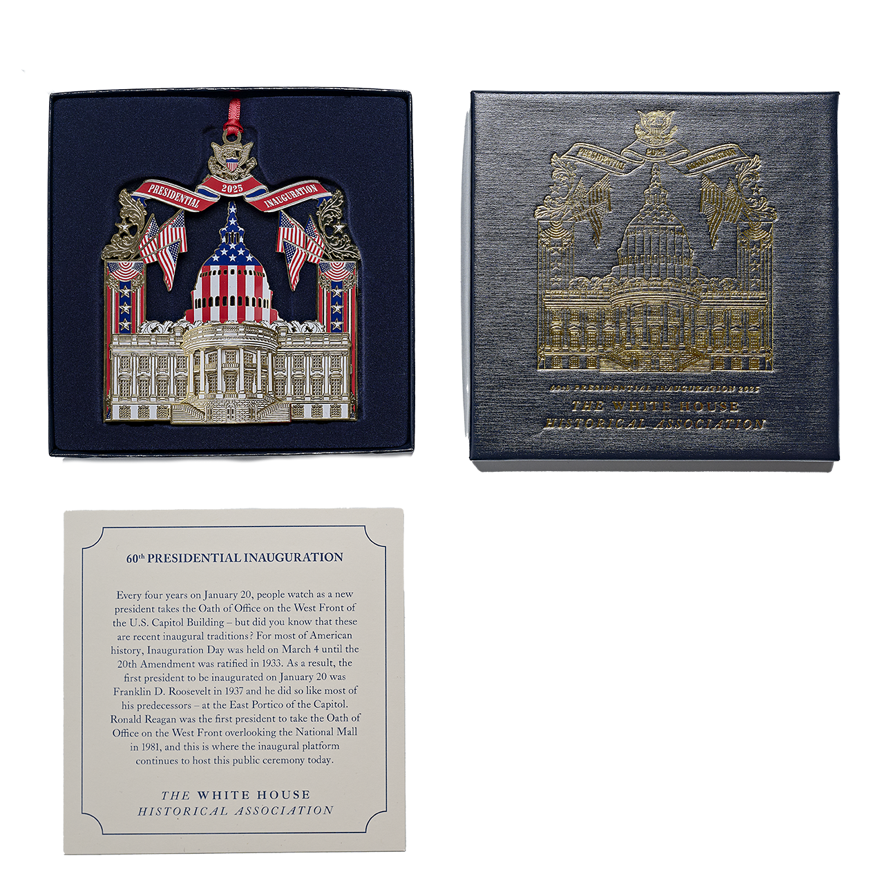 60th Inauguration Commemorative Ornament