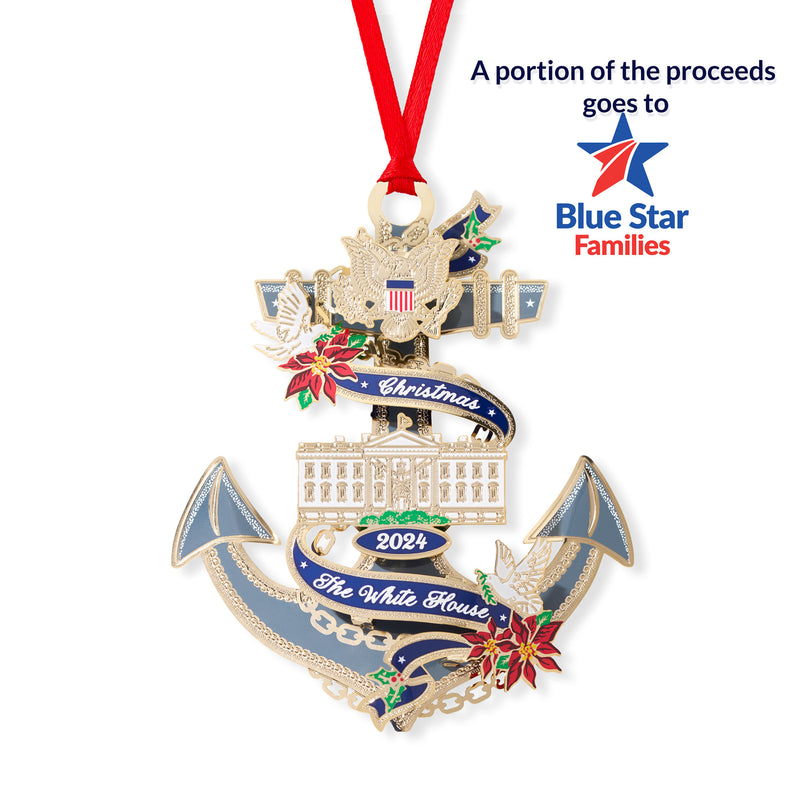 Blue Star Families Offer: Official 2024 White House Christmas Ornament