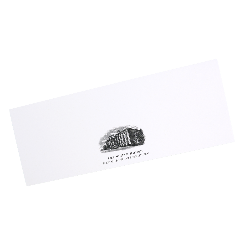 White House Greeting Card With 9" Truman Seal Pennant