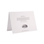 USPS Stamp Collage Set of 6 Notecards - Back