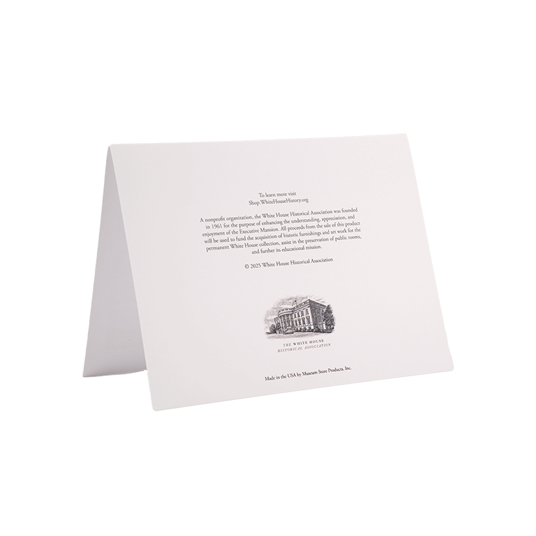 USPS Stamp Collage Set of 6 Notecards - Back