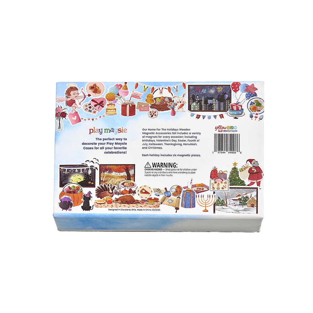 Play Maysie Holiday Magnet Set