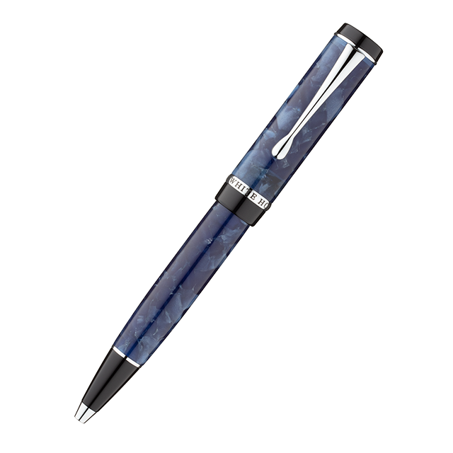 White House Marbleized Resin Rollerball Pen with Truman Seal