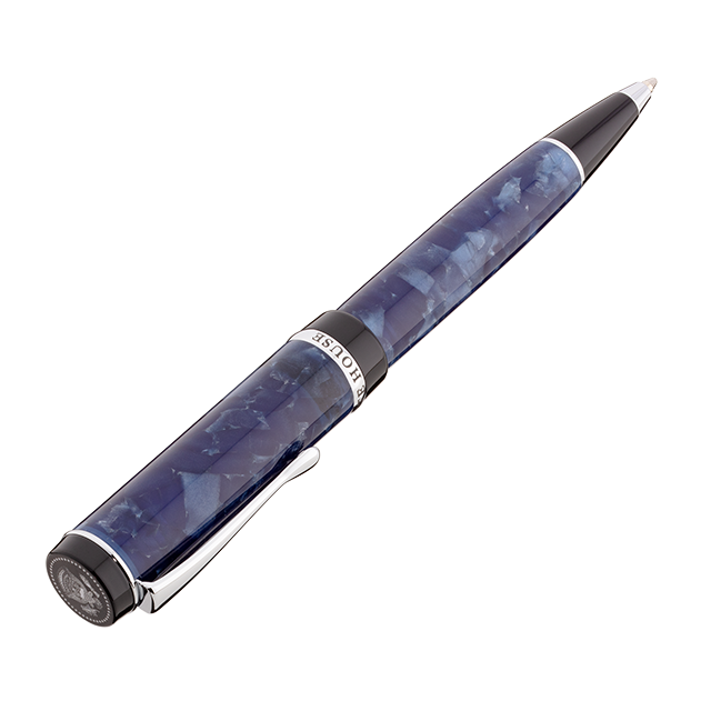 White House Marbleized Resin Rollerball Pen with Truman Seal
