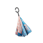 Avenue In The Rain Upside Down Umbrella - Rain Caper - Closed