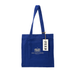 FEED Book Tote with White House Graphic - Blue - Front