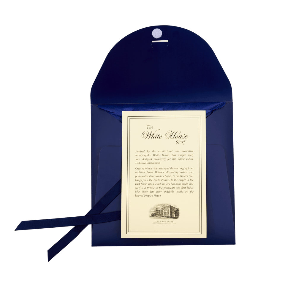 The White House Scarf - Front of Card