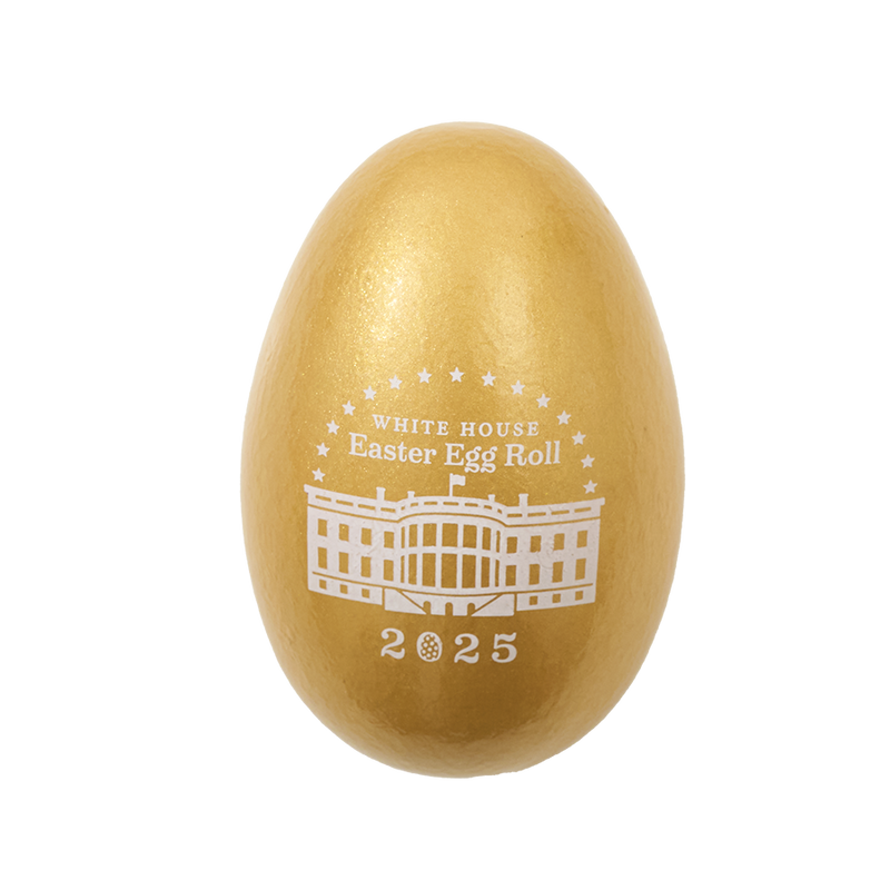 2025 Commemorative Gold Easter Egg