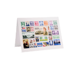 USPS Stamp Collage Set of 6 Notecards - Card