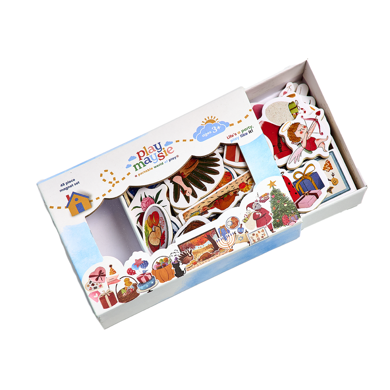 Play Maysie Holiday Magnet Set