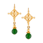Green Room Latch Back Earrings