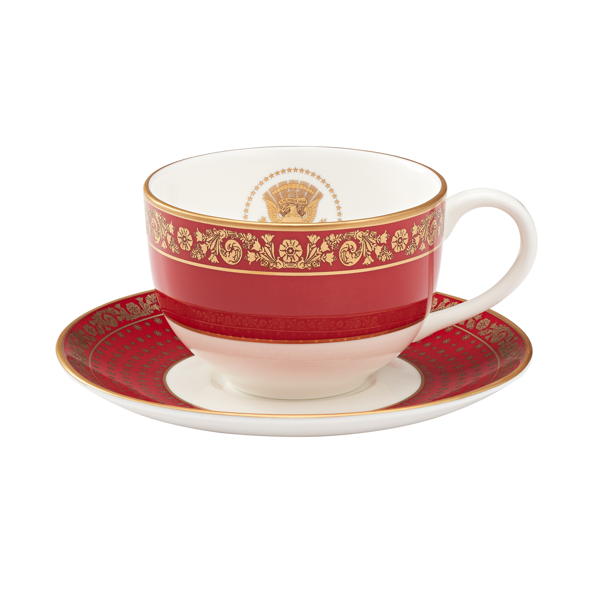 Red Room Teacup & Saucer