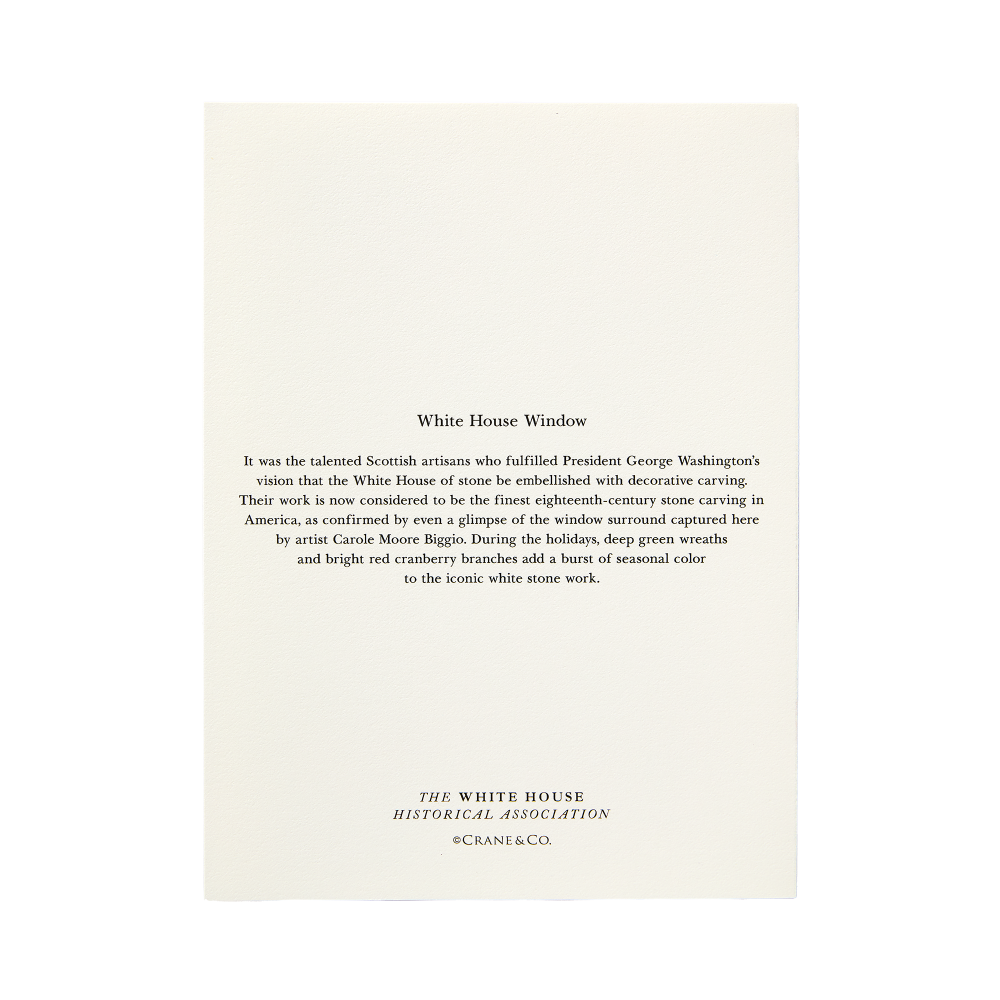White House Festive Holiday Notecards