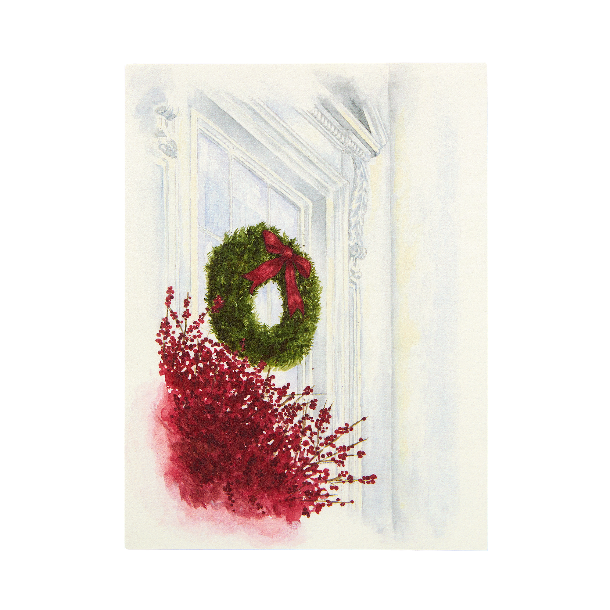 White House Festive Holiday Notecards