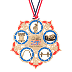 America250 American Icons Ornament back