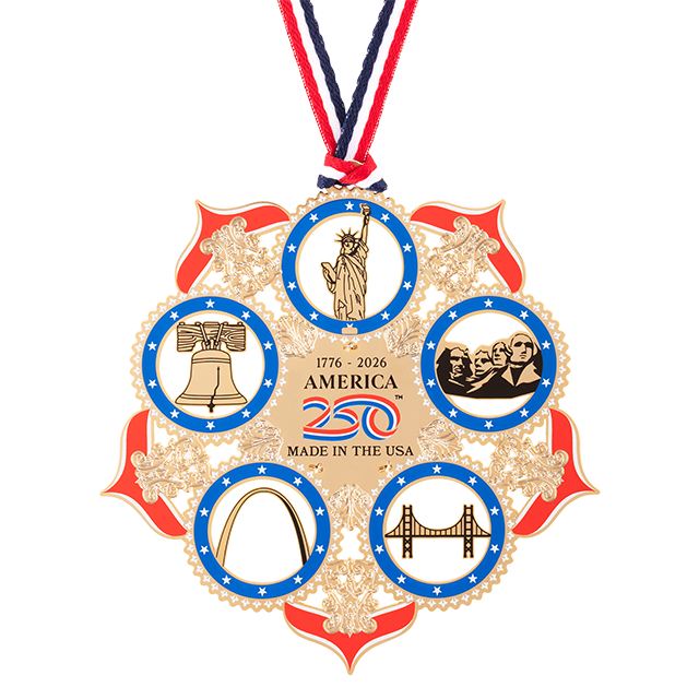 America250 American Icons Ornament back