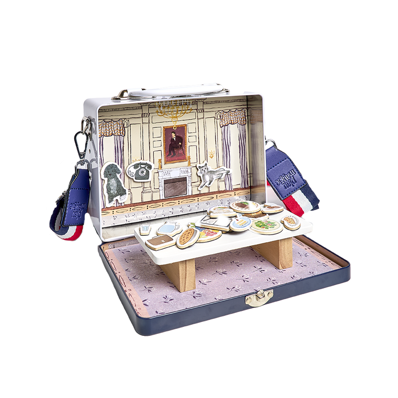 Play Maysie White House Play Case Dollhouse