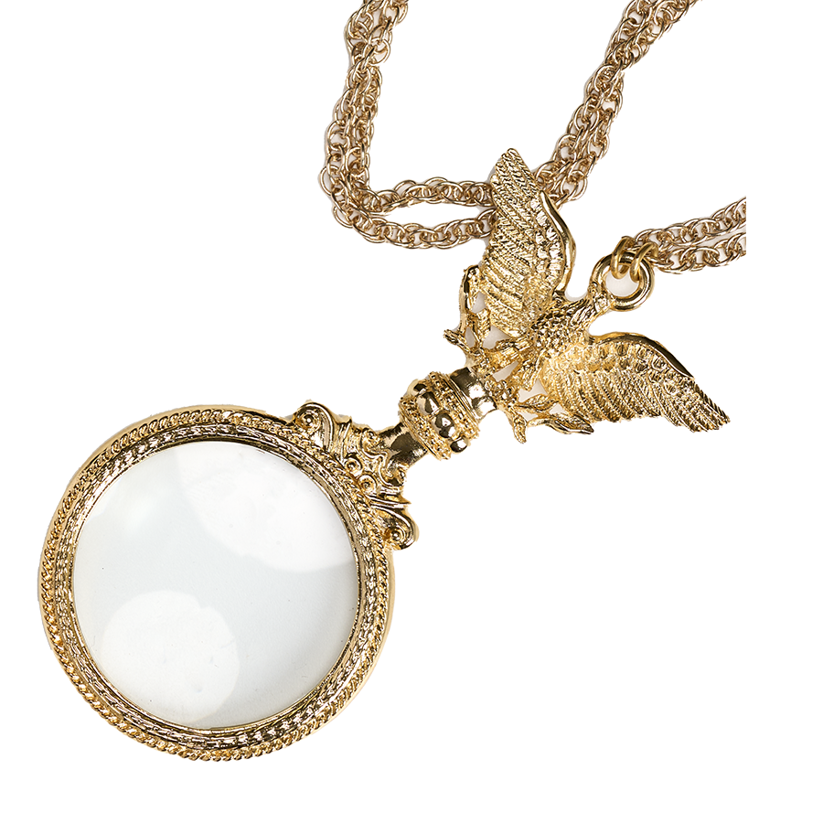 American Eagle Magnifier Necklace