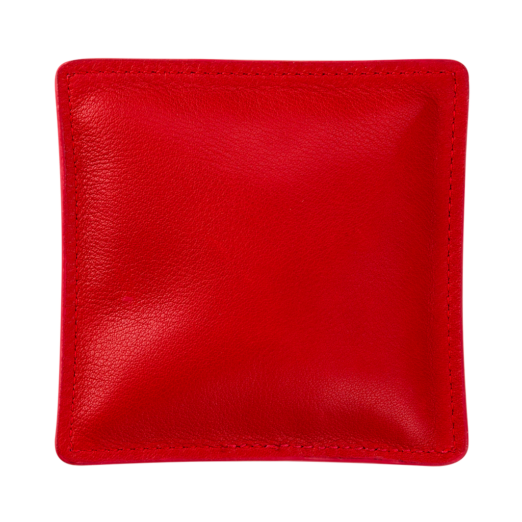 Red Truman Seal Leather Paperweight
