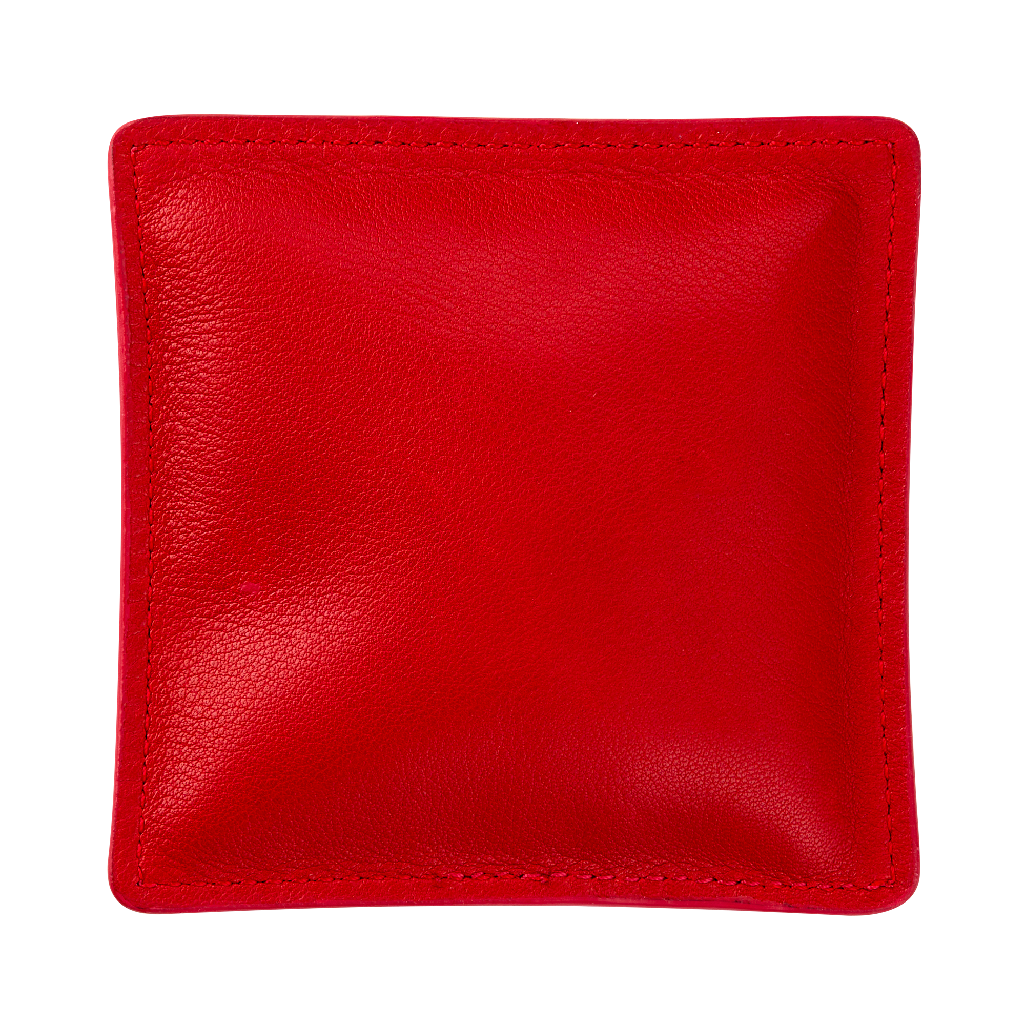 Red Truman Seal Leather Paperweight