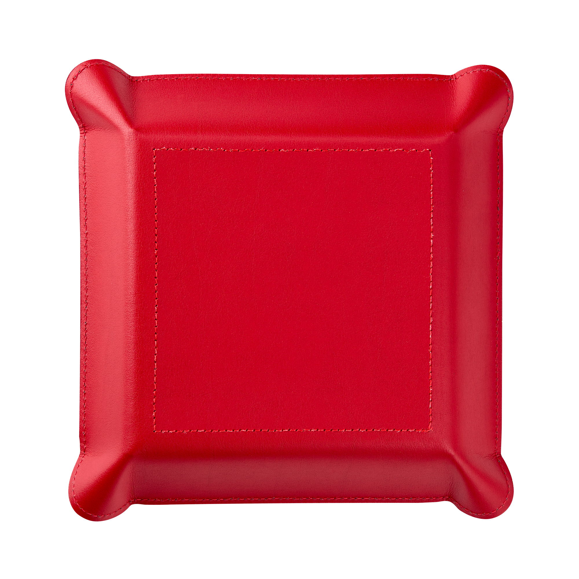 Red Truman Seal Valet Tray
