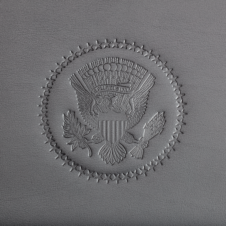 Leather Portfolio with Truman Seal