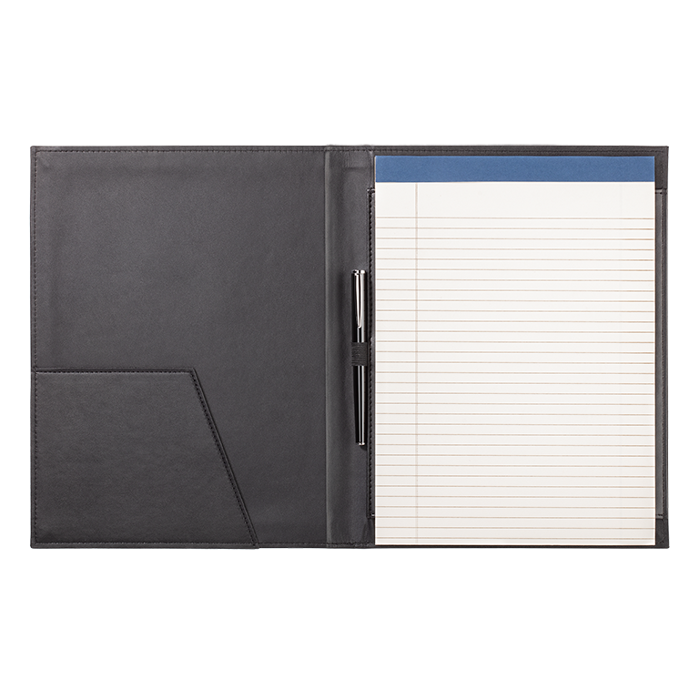 Leather Portfolio with Truman Seal
