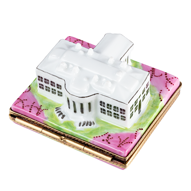 Limoges Box Cherry Blossom Theme - Back