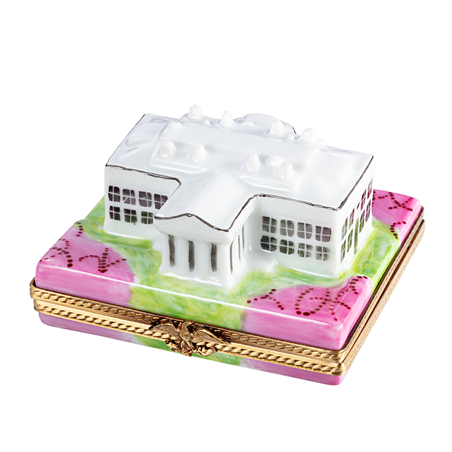 Limoges Box Cherry Blossom Theme - Front