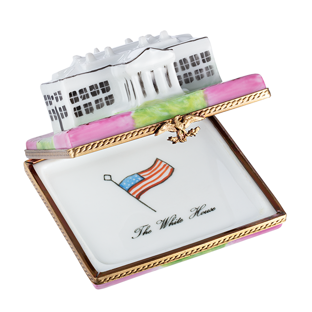 Limoges Box Cherry Blossom Theme - open