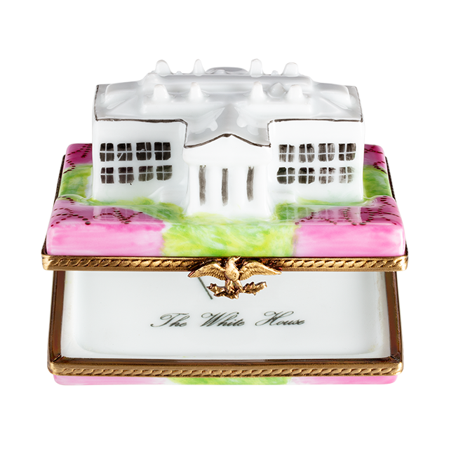 Limoges Box Cherry Blossom Theme - Open