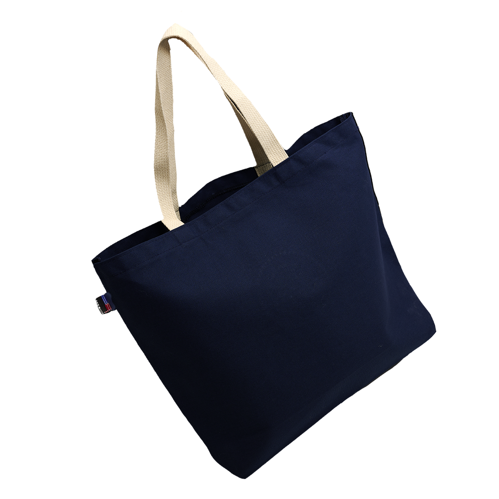 Navy Truman Seal Tote Bag