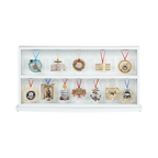 White House Christmas Ornament Display Case