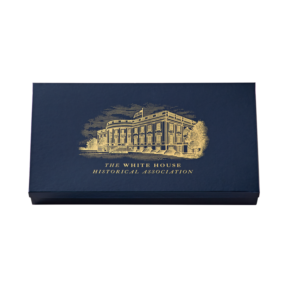 White House Historical Association Ornament Large Storage and Gift Box -  Set of 4 Boxes