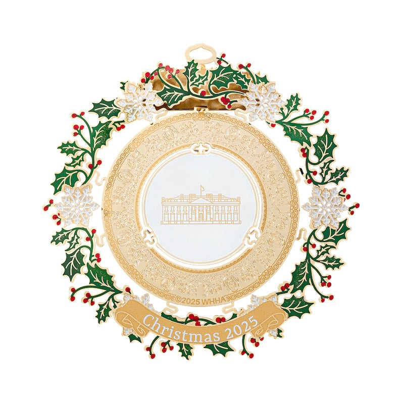 Official 2025 White House Christmas Ornament