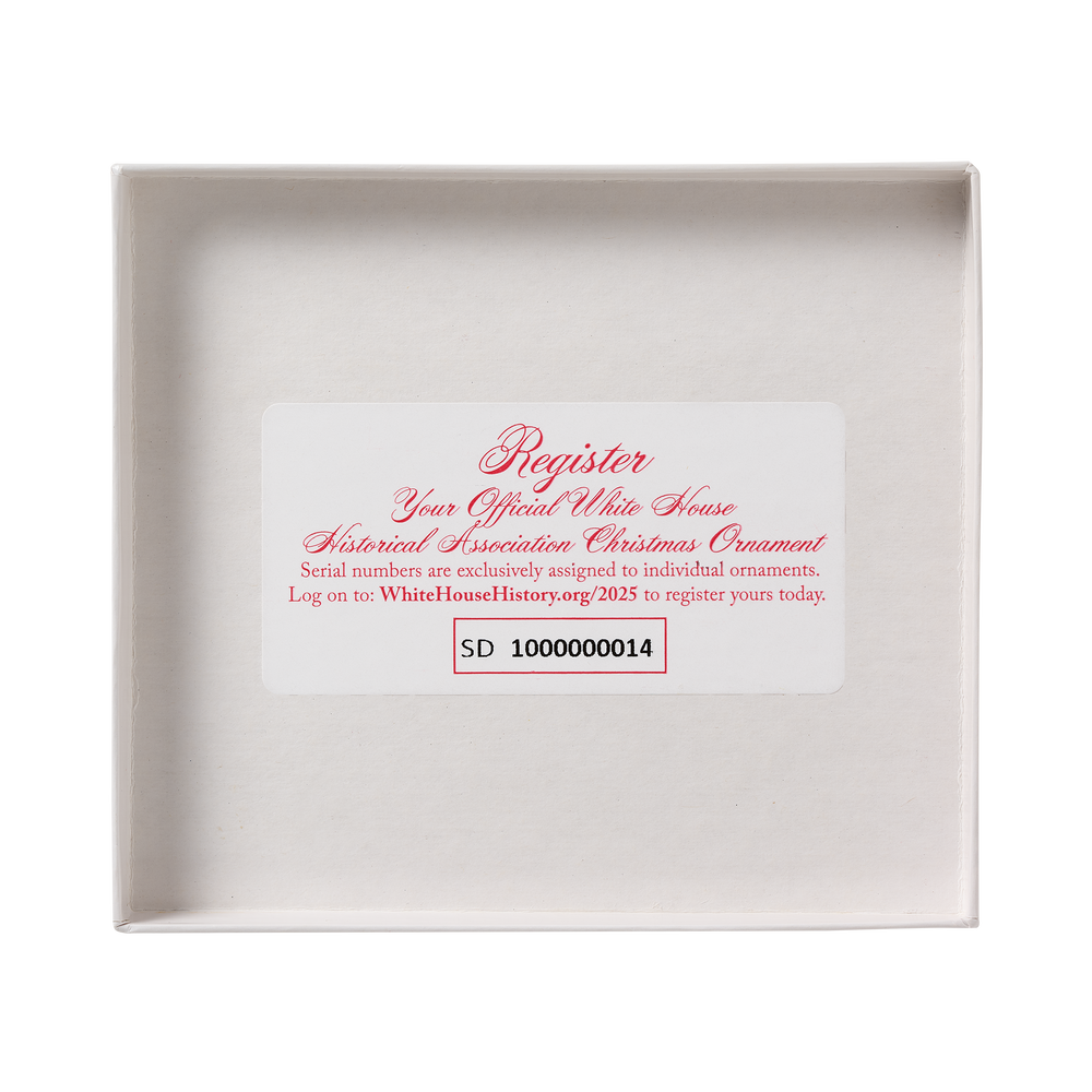 Official 2025 White House Christmas Ornament Pre-Order