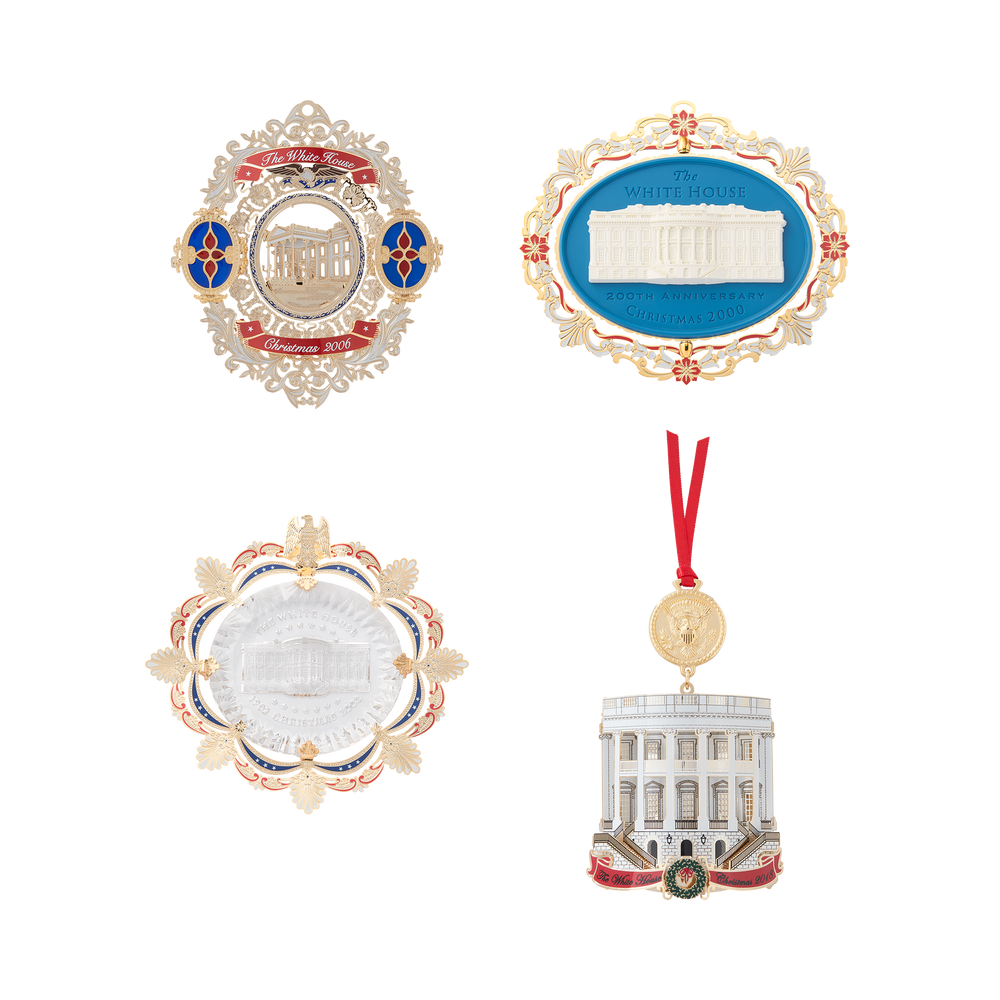 Official White House Christmas Ornament Design and Architecture Bundle