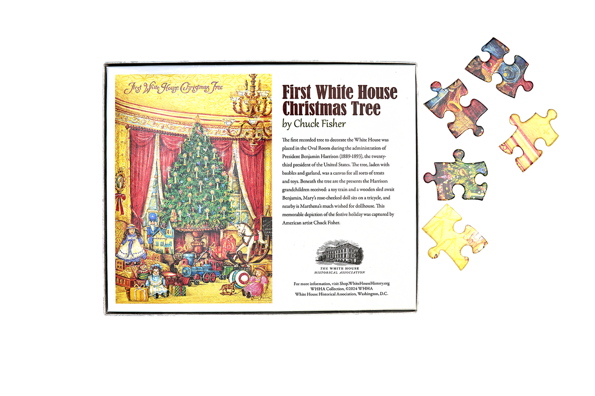 First White House Christmas Tree Puzzle - 100 Pieces – White House