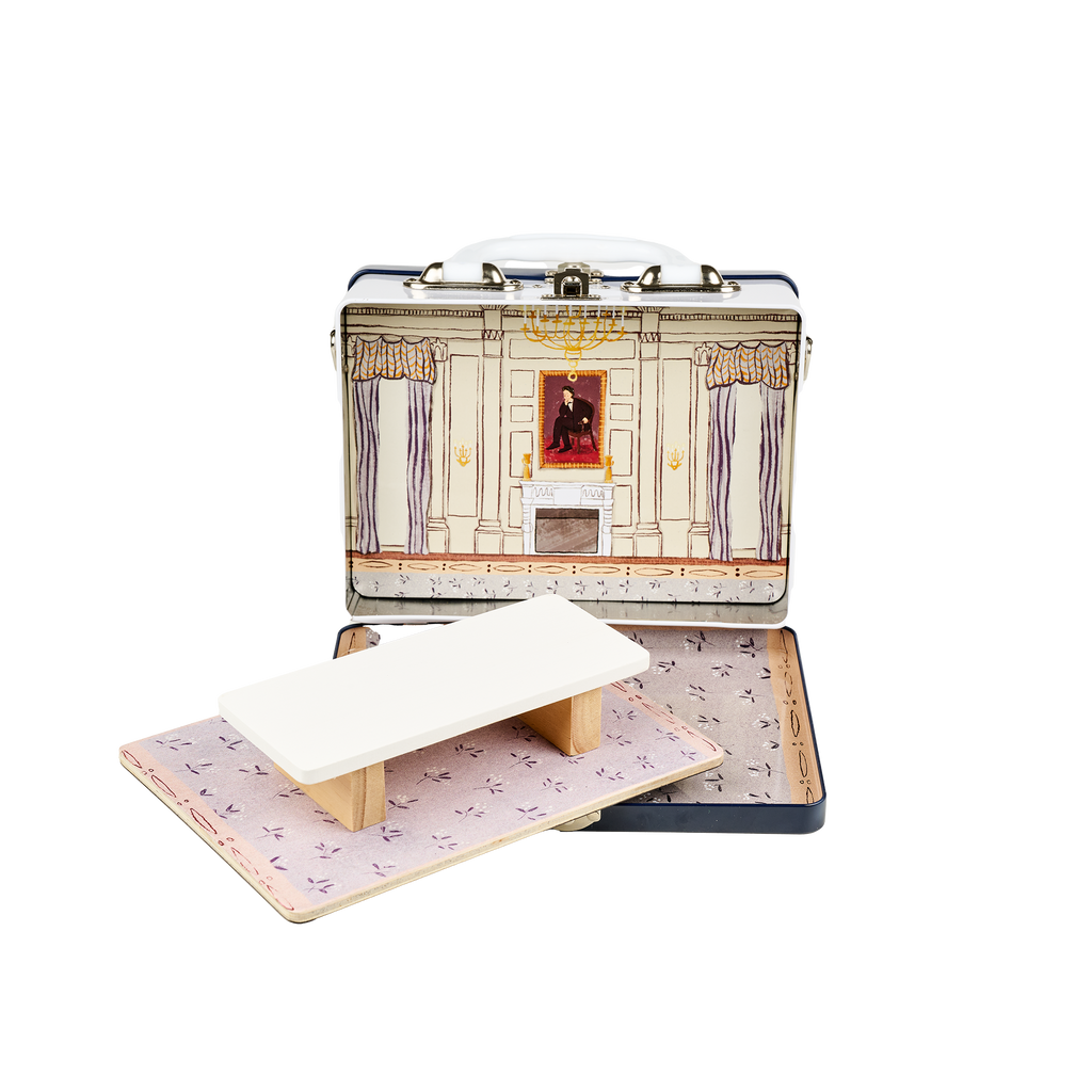 Play Maysie White House Play Case Dollhouse