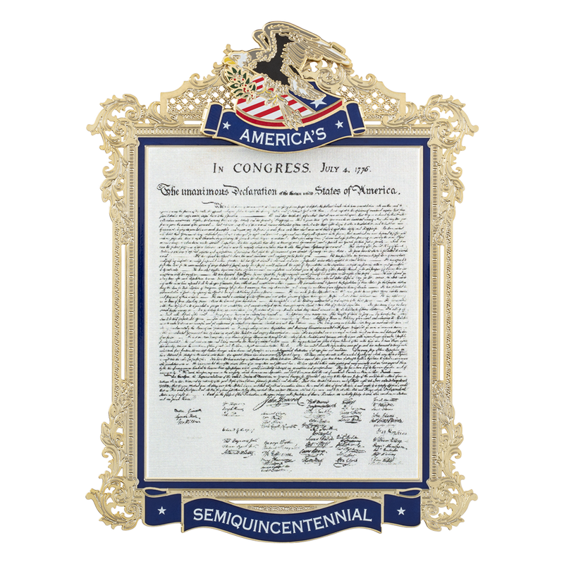 Official Commemorative Ornament of America’s 250th Anniversary front