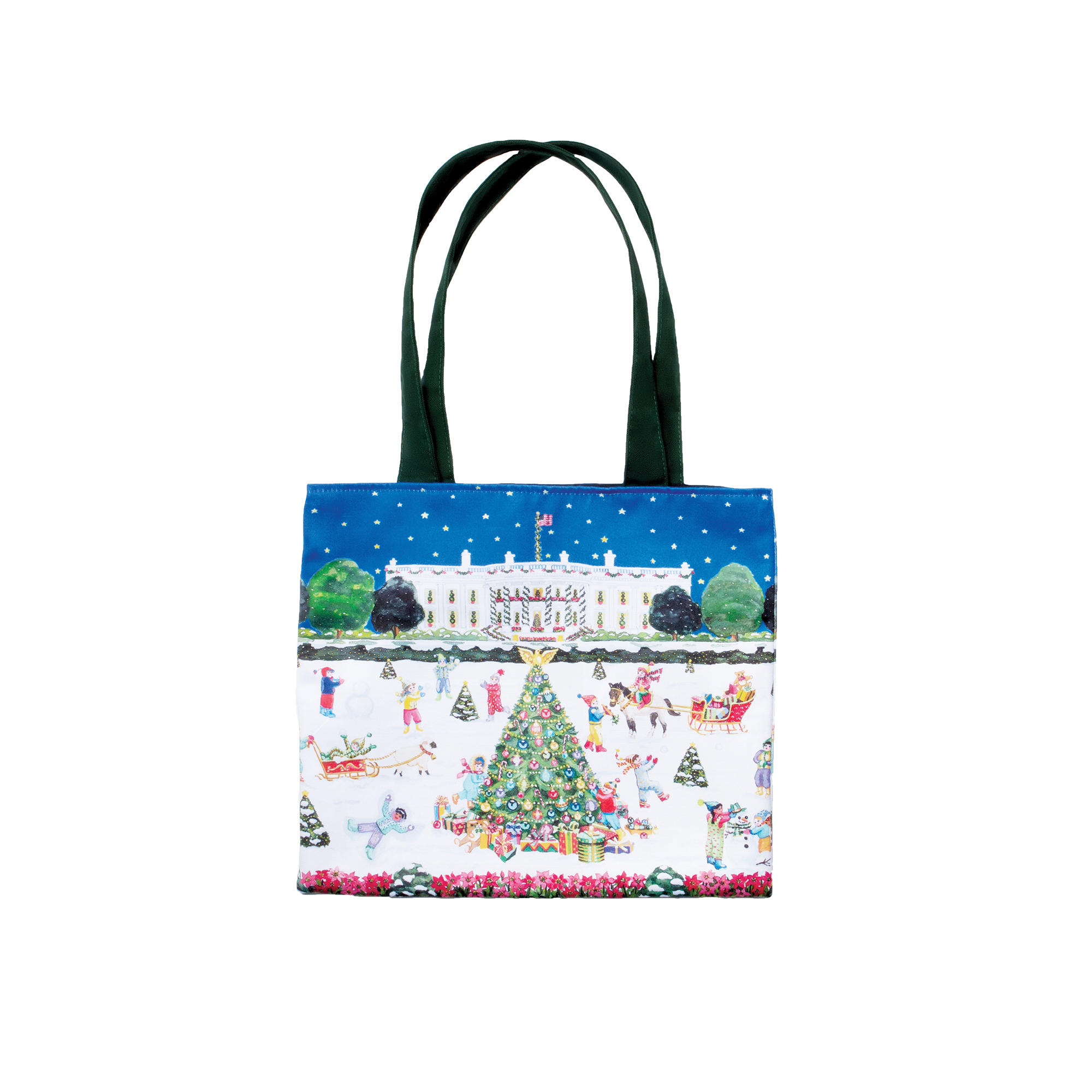 South Lawn Christmas Tote