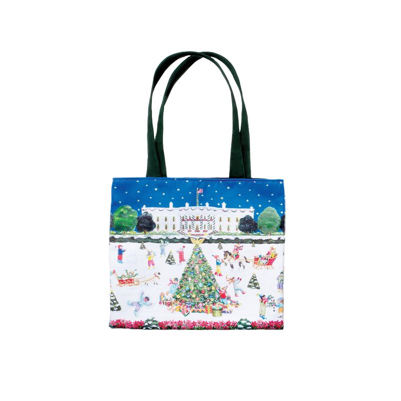 South Lawn Christmas Tote