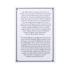 The Magnificent Door to the White House Bookmark in Gold