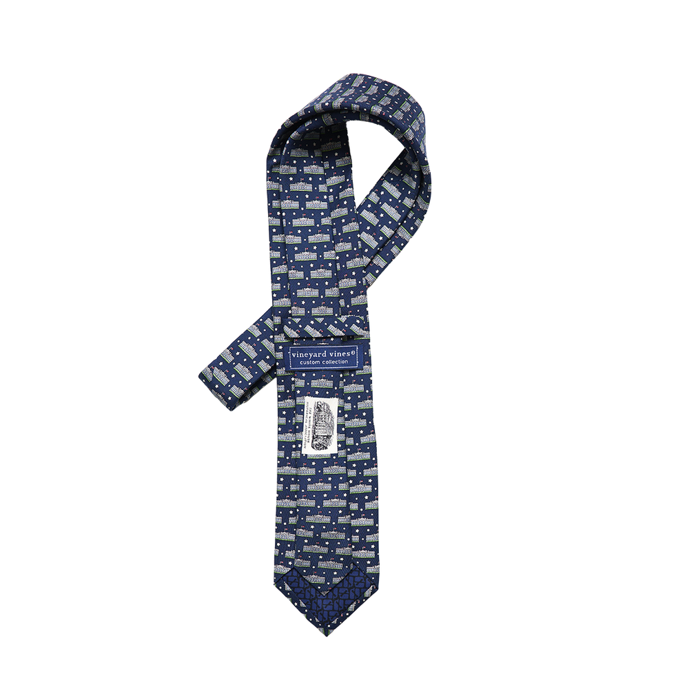 Vineyard Vines White House Silk Tie - Navy