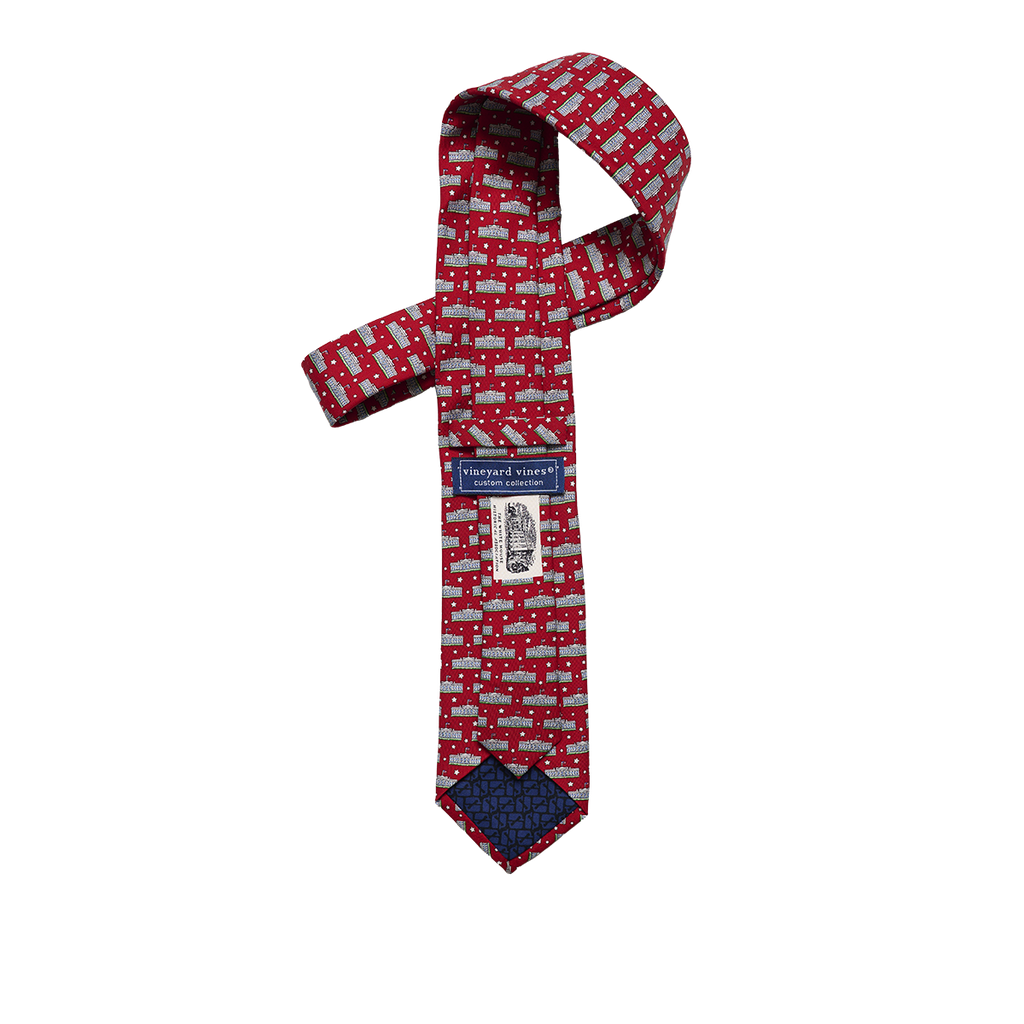 Vineyard Vines White House Silk Tie - Red
