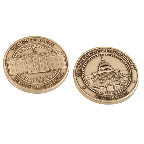 60th Inauguration Commemorative Coin 2025 – White House Historical