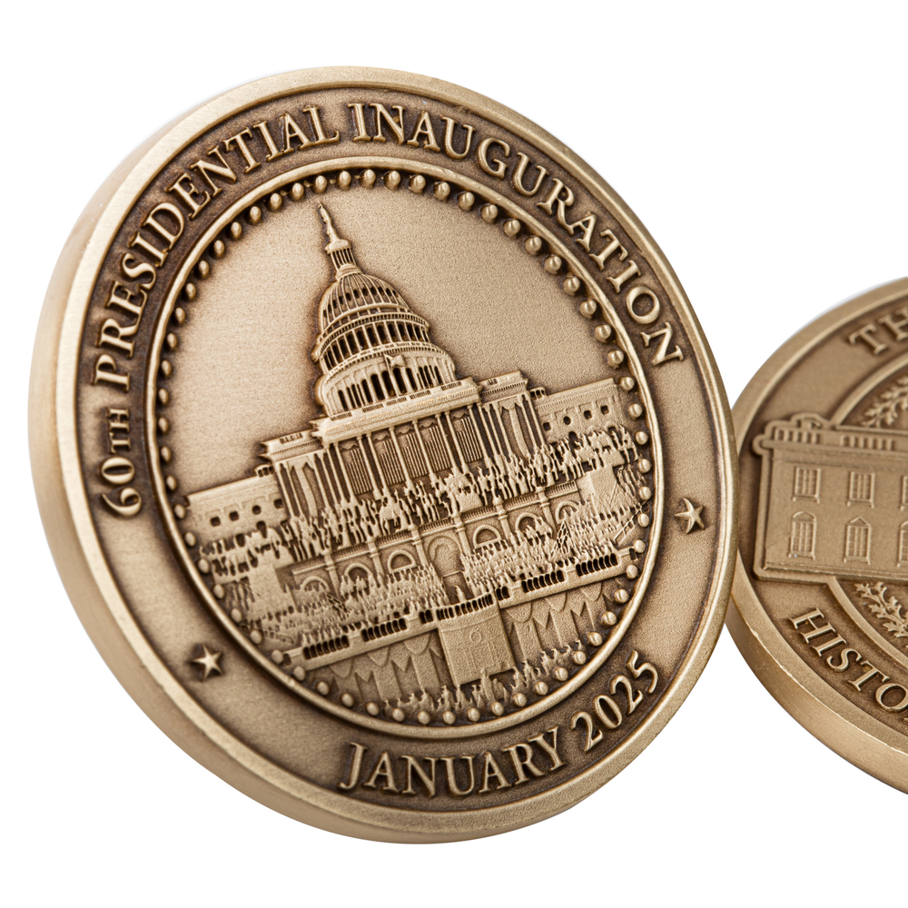60th Inauguration Commemorative Coin 2025 – White House Historical ...