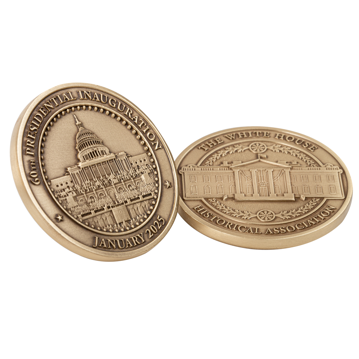 60th Inauguration Commemorative Coin 2025 – White House Historical