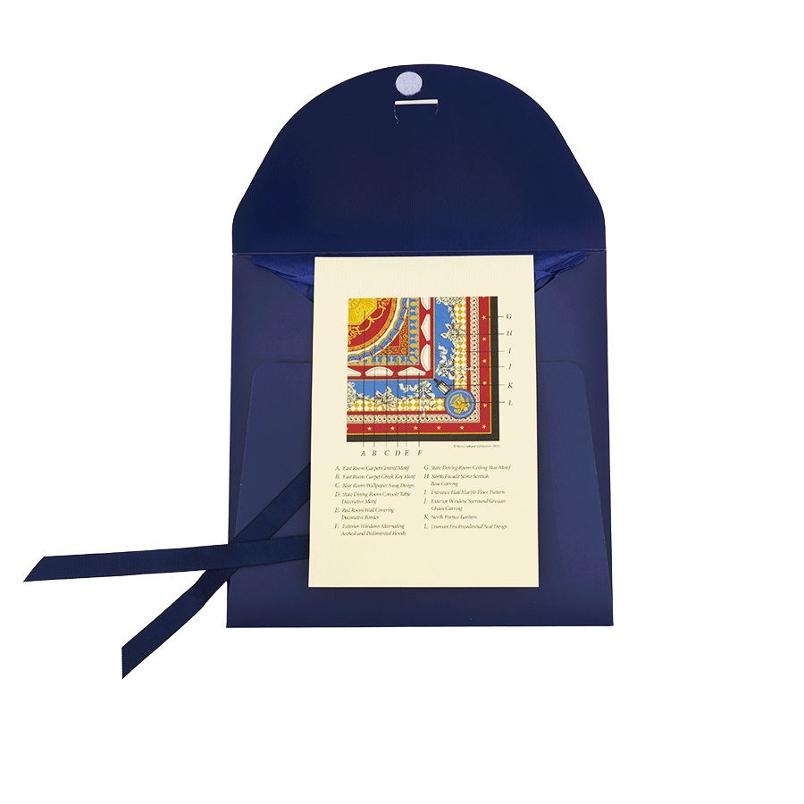 The White House Scarf - Envelope