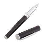 White House Slim Rollerball Pen with Chrome Accents